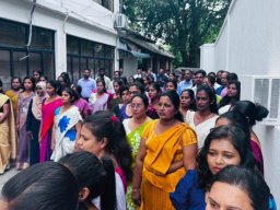 The oath-taking and flag-hoisting ceremony conducted at the commencement of the year on 1st January 2026